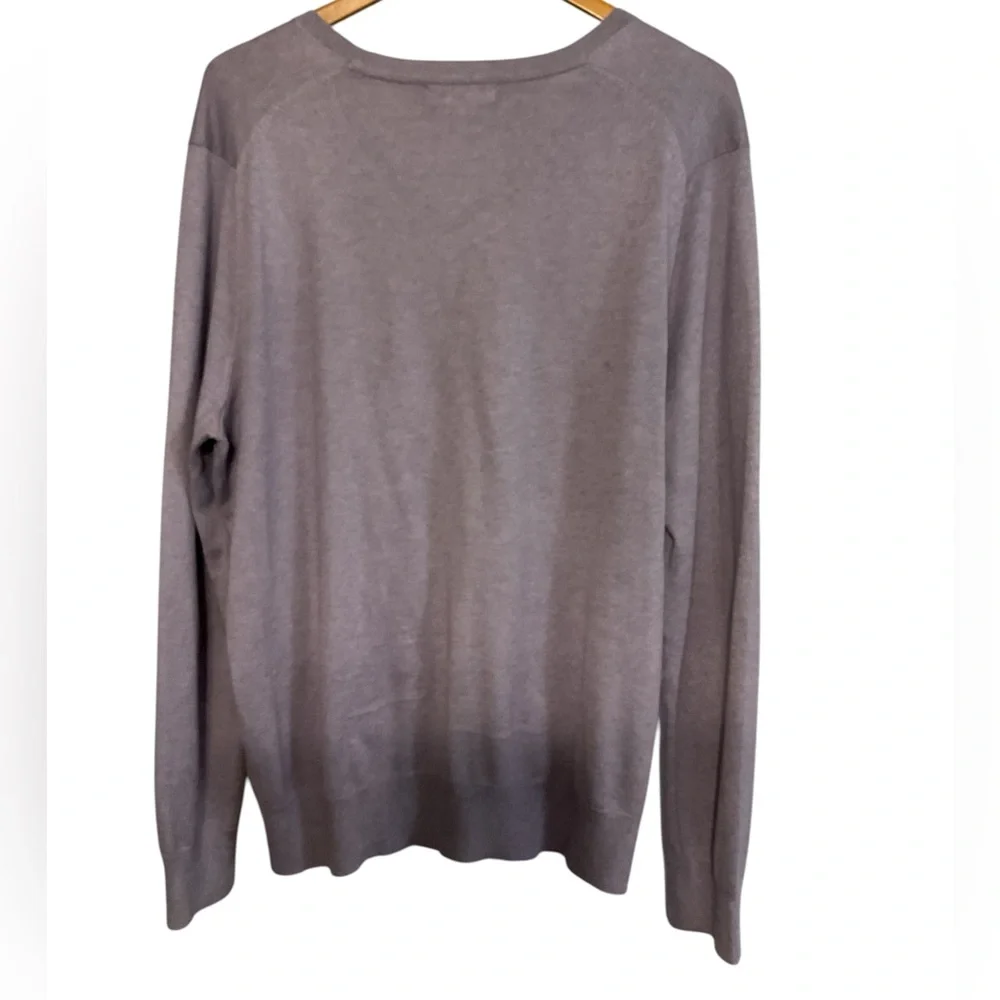 Banana‎ Republic Luxury Silk Cashmere & cotton Blend Sweater in light purple L